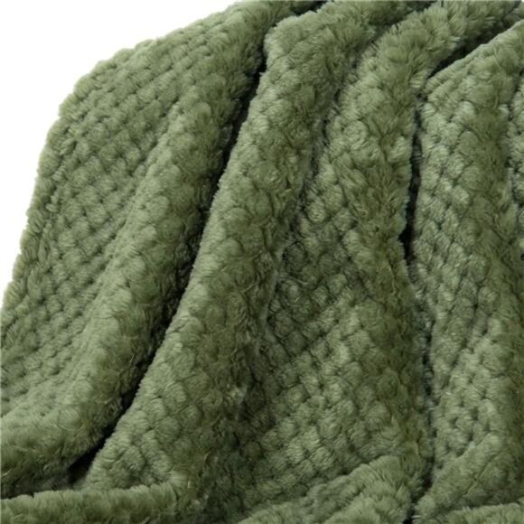 Fuzzy Blanket or Fluffy Blanket for Baby, Soft Warm Cozy Coral Fleece Toddler - Picture 5 of 8